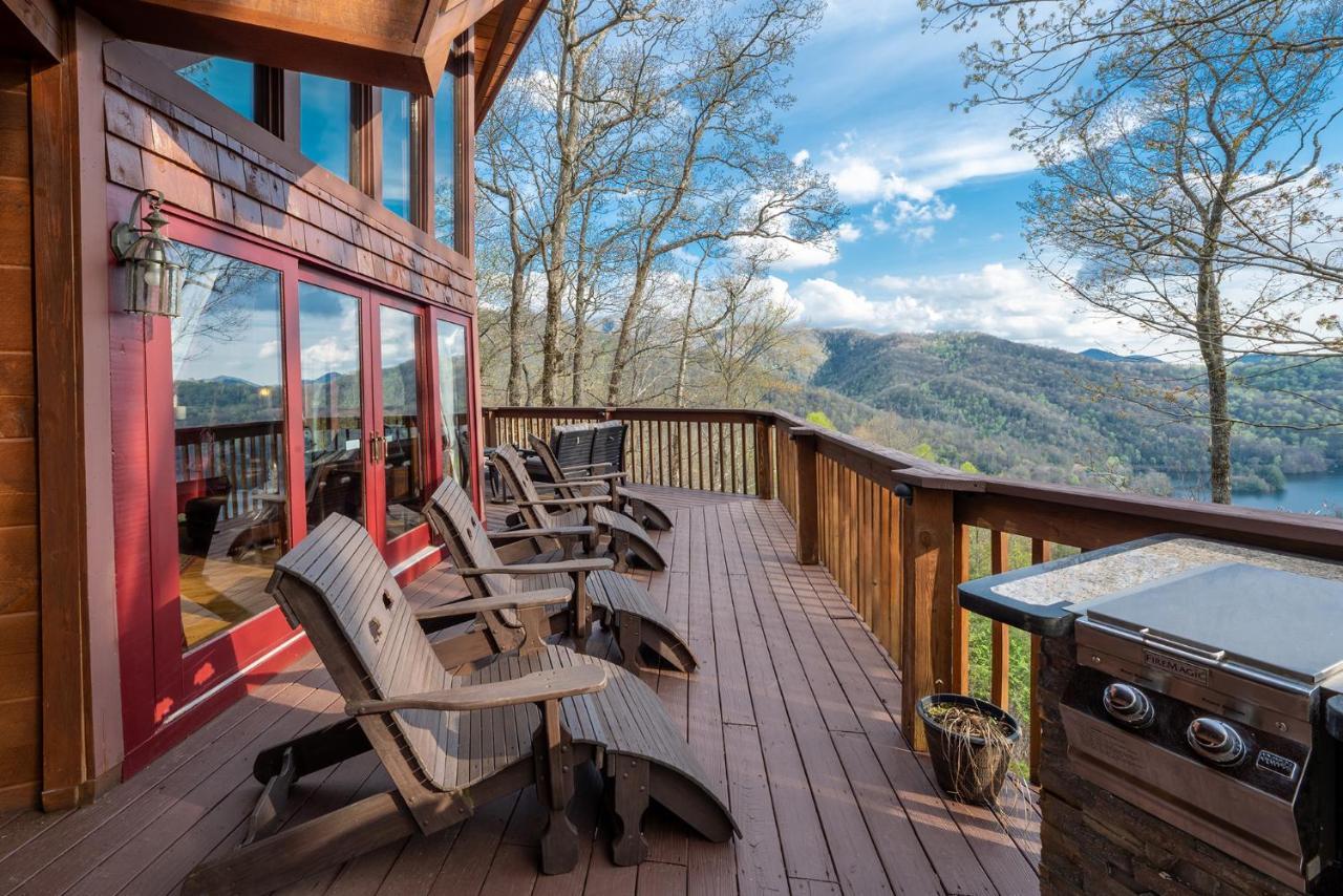 Staynantahala - Smoky Mountain Cabins And Luxury Yurts Aquone ภายนอก รูปภาพ