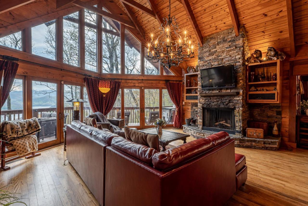 Staynantahala - Smoky Mountain Cabins And Luxury Yurts Aquone ภายนอก รูปภาพ