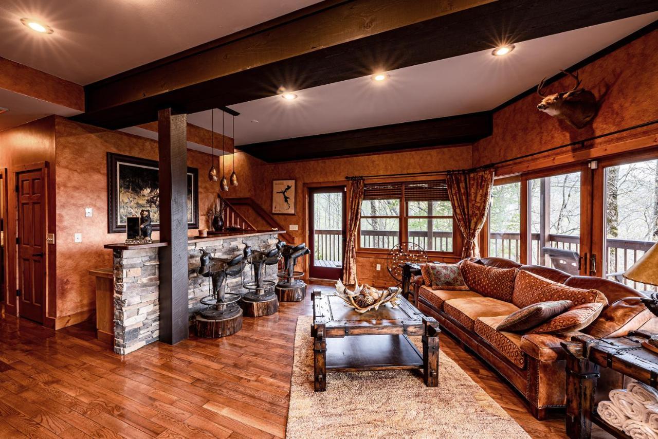 Staynantahala - Smoky Mountain Cabins And Luxury Yurts Aquone ภายนอก รูปภาพ