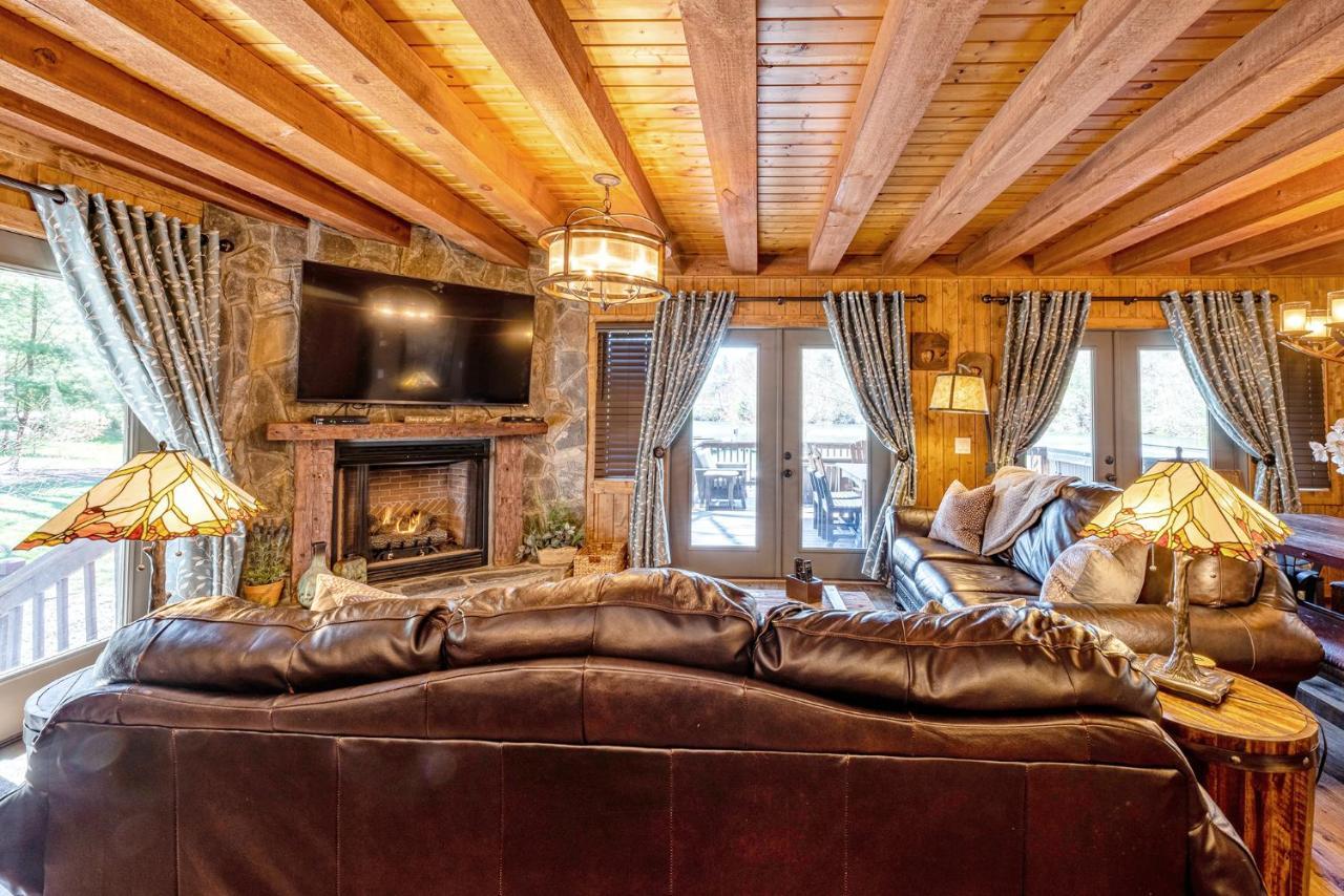 Staynantahala - Smoky Mountain Cabins And Luxury Yurts Aquone ภายนอก รูปภาพ