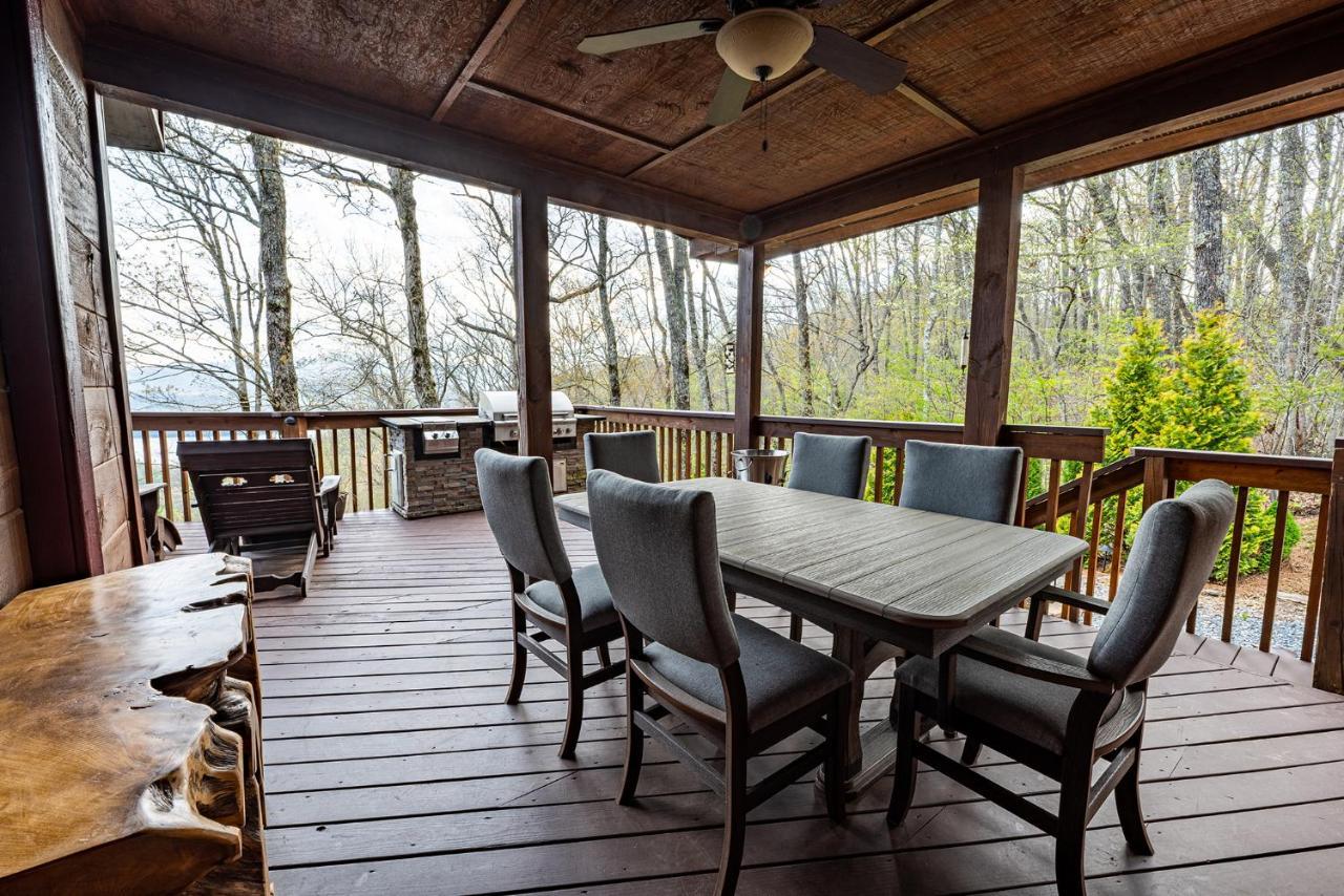 Staynantahala - Smoky Mountain Cabins And Luxury Yurts Aquone ภายนอก รูปภาพ