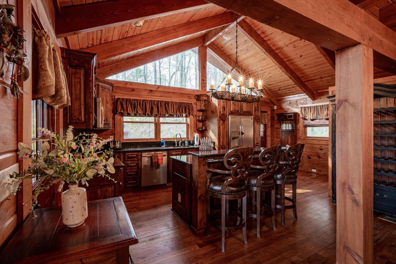 Staynantahala - Smoky Mountain Cabins And Luxury Yurts Aquone ภายนอก รูปภาพ