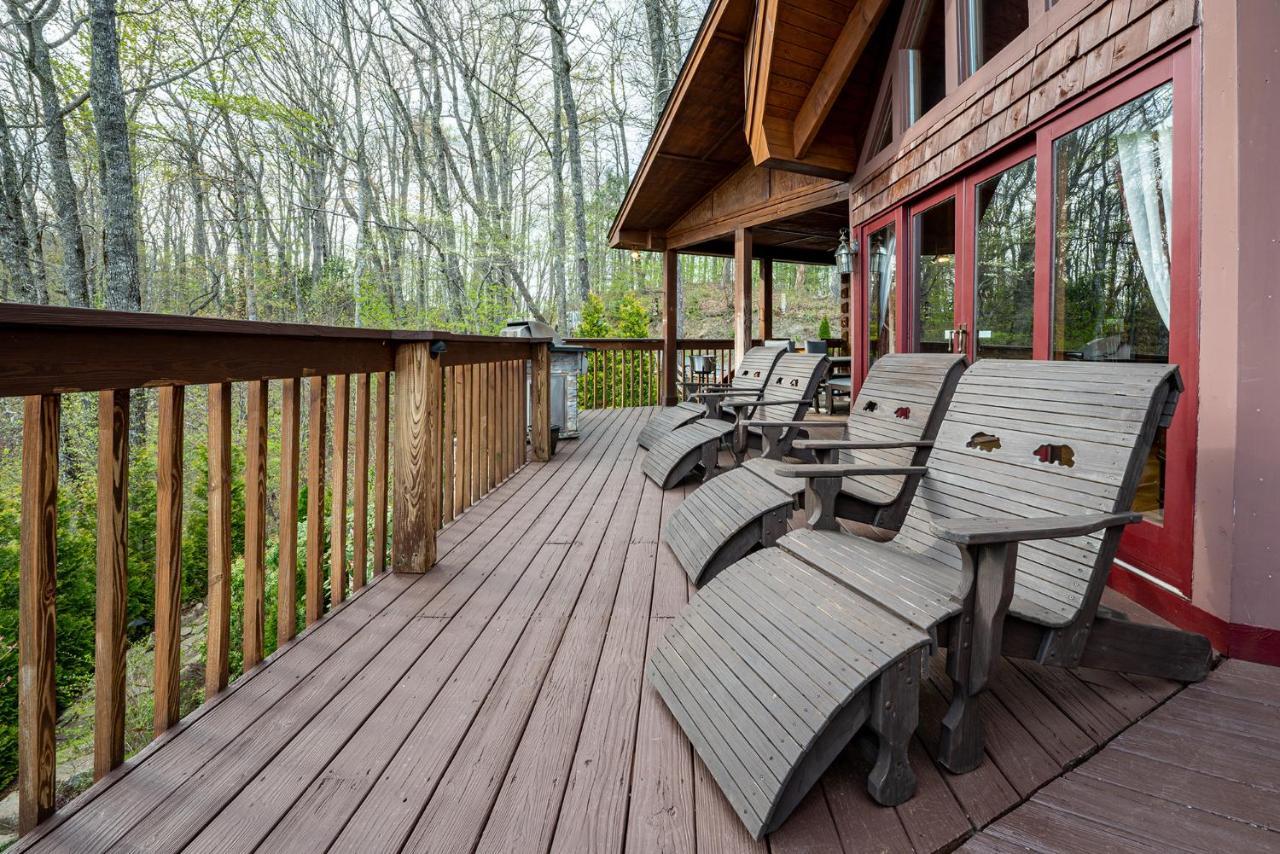 Staynantahala - Smoky Mountain Cabins And Luxury Yurts Aquone ภายนอก รูปภาพ