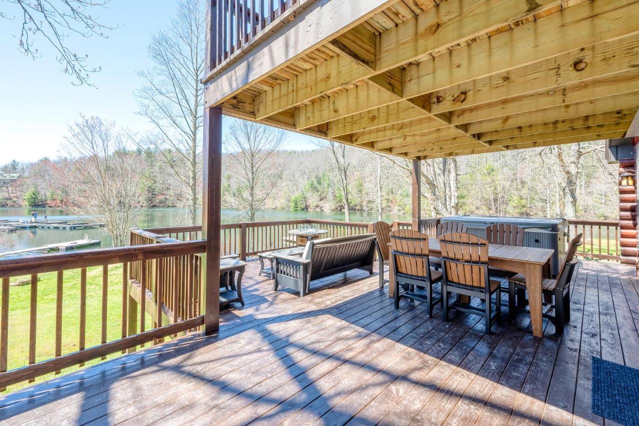 Staynantahala - Smoky Mountain Cabins And Luxury Yurts Aquone ภายนอก รูปภาพ